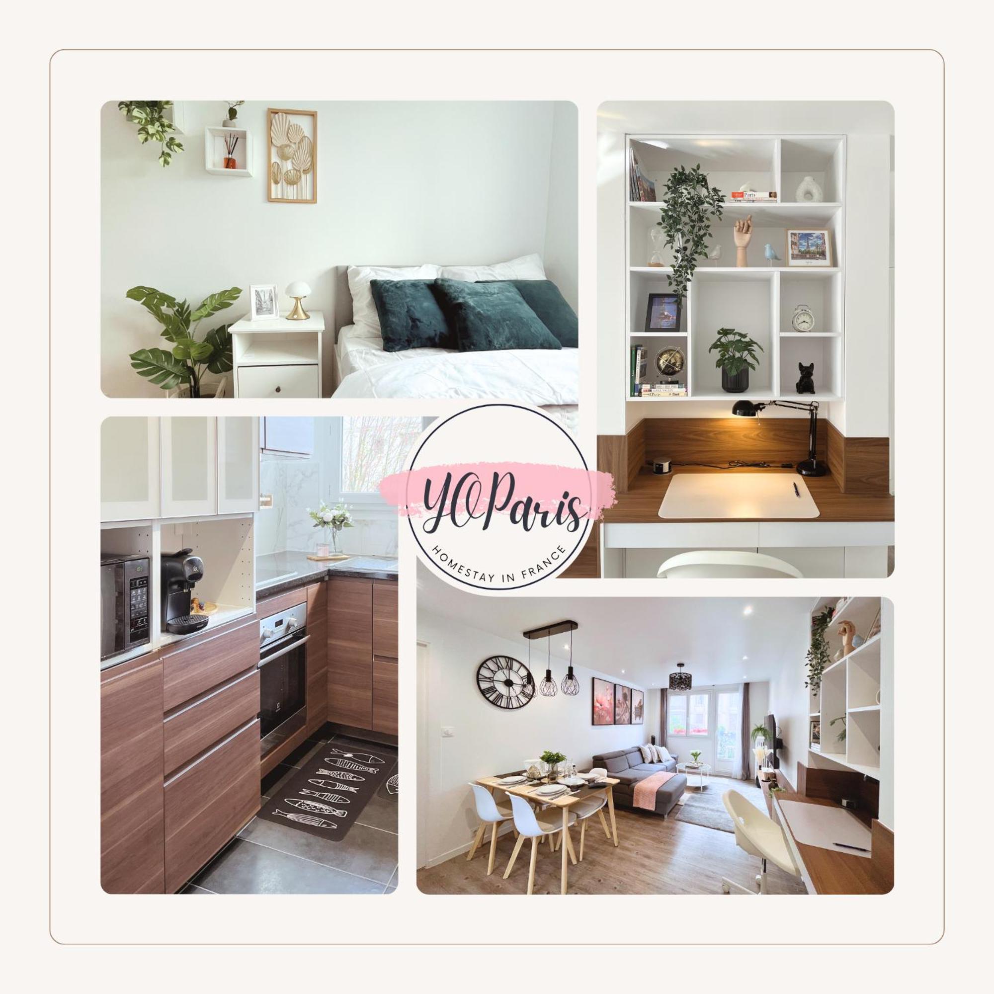 Entire 60M2 Apartment - Close To Paris - Parking - Kitchen - 2Min Rerb - Olympic'24 Bourg-la-Reine Exterior photo